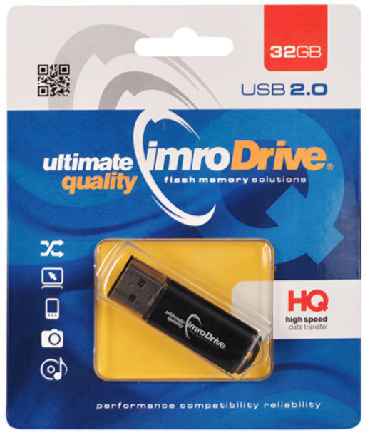 Pamięć zewnętrzna USB-A Imro, 32GB