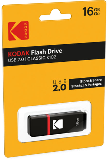 External USB-A Memory Kodak K102, 16Gb EKMMD16GK10