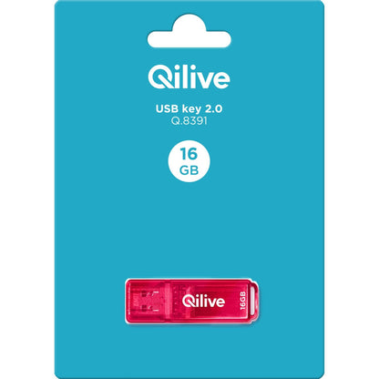 External USB-A Memory Qilive Q.8391, 16Gb EKMMD16GK102QL