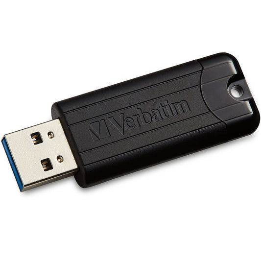 Pamięć zewnętrzna USB-A Verbatim Pinstripe, 64 GB 