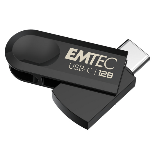 Zewnętrzna pamięć USB-C Emtec C280 Single, 128Gb ECMMD128GC2