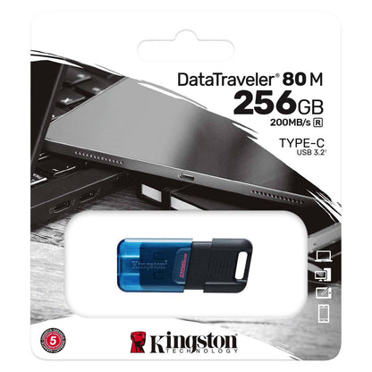 Pamięć zewnętrzna Kingston DT80M DT80M/256GB USB-C, 256 Gb 