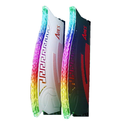 Pamięć RAM Dato Ares Armor, DDR4, RGB, 2 x 8GB, 3600Mhz, CL18, Czarna AMRGB8GX216G36K