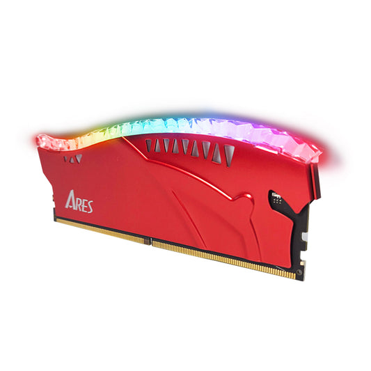 Pamięć RAM Dato Ares Armor Lite, DDR4, RGB, 8GB, 3200Mhz, CL16, Czerwona ARB8G4R32