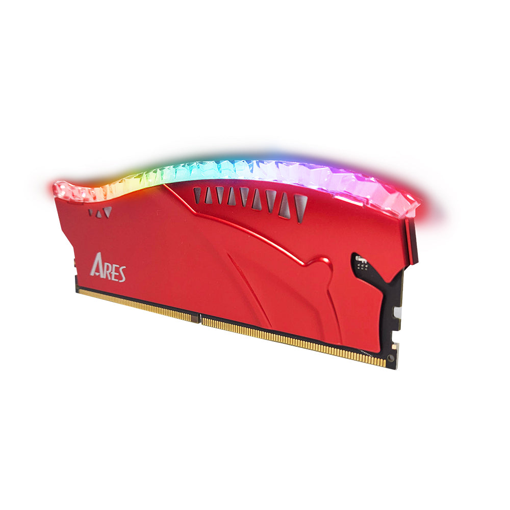 Pamięć RAM Dato Ares Armor Lite, DDR5, RGB, 16GB, 7200Mhz, Czarna ARB16G5K72