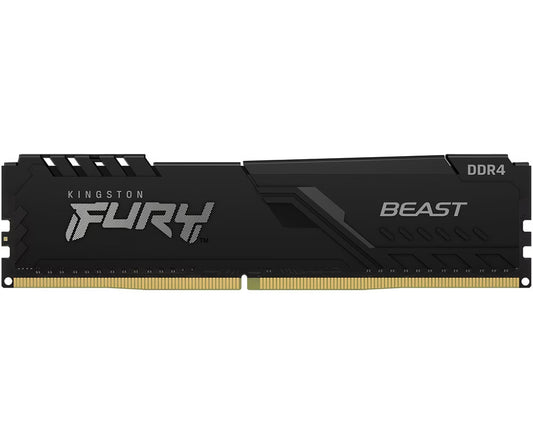 Kingston Fury Beast RAM, DDR4, 8GB, 3200MHz KF432C16BB/8