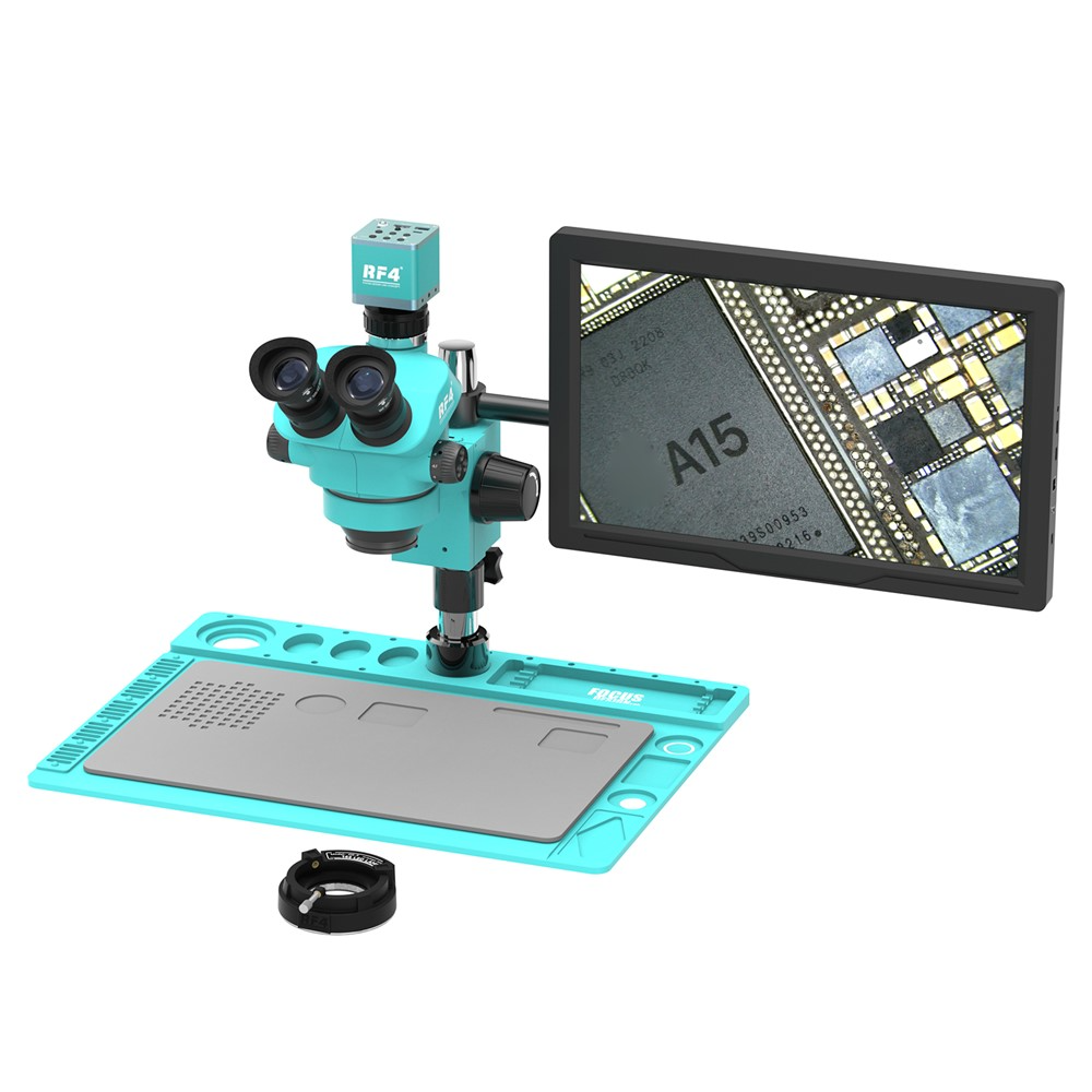 Mikroskop z monitorem i kamerą RF4 RF-7050TVD2 + 4KC1PRO + M156
