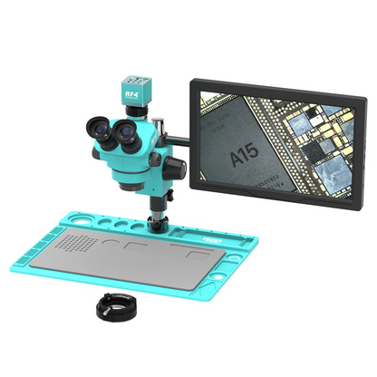 Mikroskop z monitorem i kamerą RF4 RF-7050TVD2 + 4KC1PRO + M156