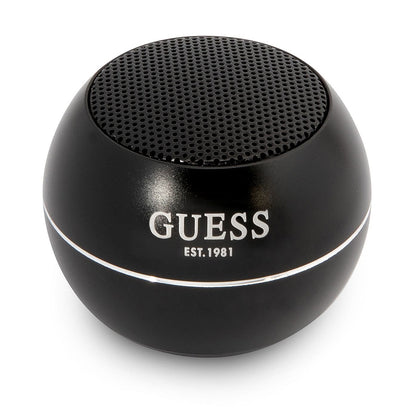 Przenośny Głośnik Bluetooth Guess, 3W, Czarny