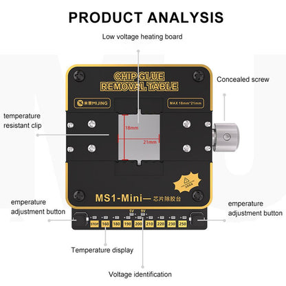 Płyta grzewcza CPU Mijing MS1 Mini