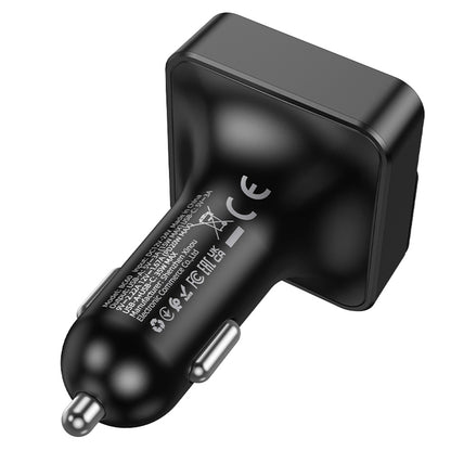 Modulator FM Bluetooth Borofone BC60 Hero, 2 x USB-A - 1 x USB-C
