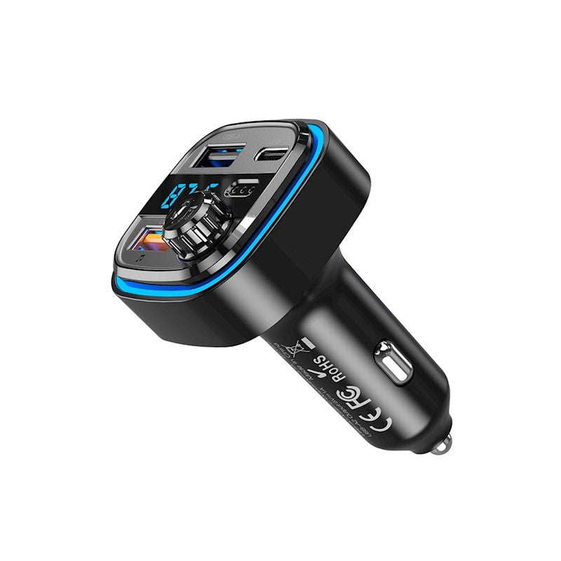 Modulator Bluetooth FM XO Design BCC08, 2 x USB-A - 1 x USB-C