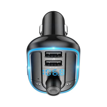 Modulator FM Bluetooth Yesido Y44, 2 x USB-A - 1 x microSD