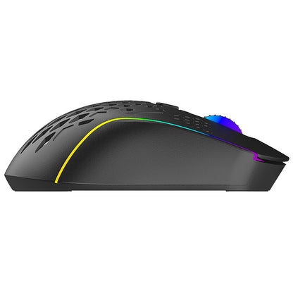 Mysz Gamingowa Bezprzewodowa Proove Buzz, RGB, 800DPI - 4800DPI, Czarna WMBU00022401