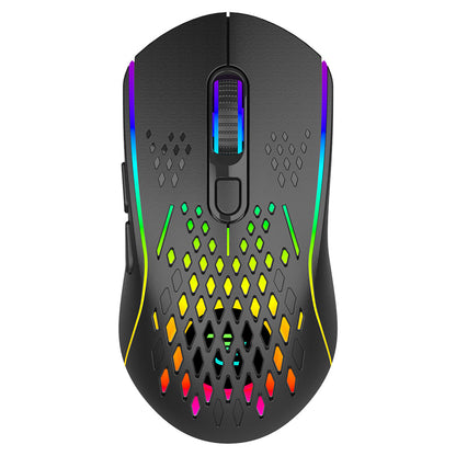 Mysz Gamingowa Bezprzewodowa Proove Buzz, RGB, 800DPI - 4800DPI, Czarna WMBU00022401