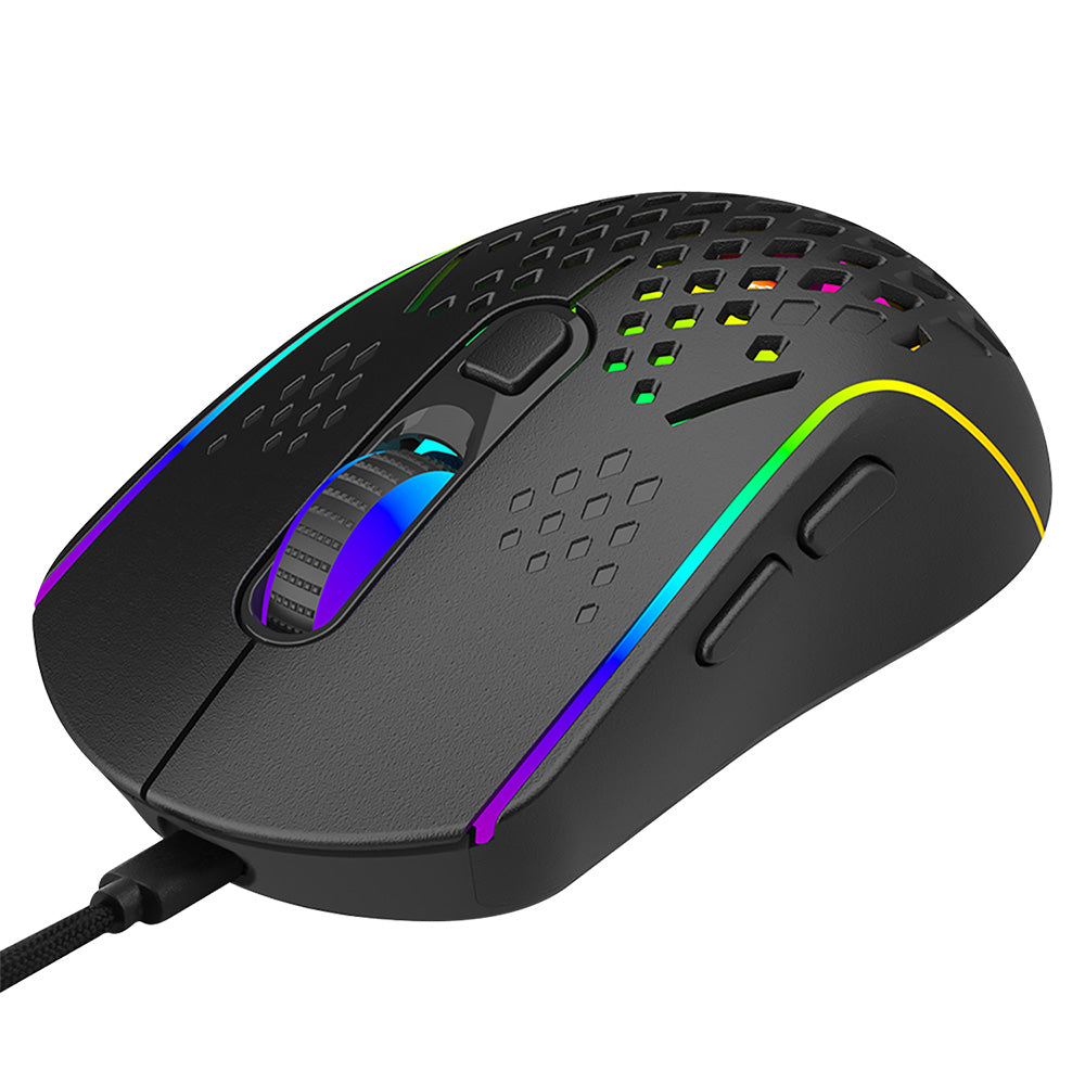 Mysz Gamingowa Bezprzewodowa Proove Buzz, RGB, 800DPI - 4800DPI, Czarna WMBU00022401