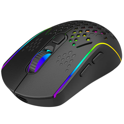 Mysz Gamingowa Bezprzewodowa Proove Buzz, RGB, 800DPI - 4800DPI, Czarna WMBU00022401