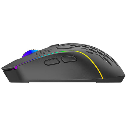 Mysz Gamingowa Bezprzewodowa Proove Buzz, RGB, 800DPI - 4800DPI, Czarna WMBU00022401