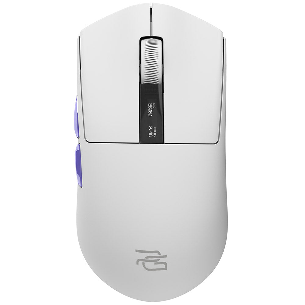Mysz Gamingowa Bezprzewodowa Proove Jester, 800DPI - 26000DPI, Wyświetlacz OLED, Biała WMJS00022002