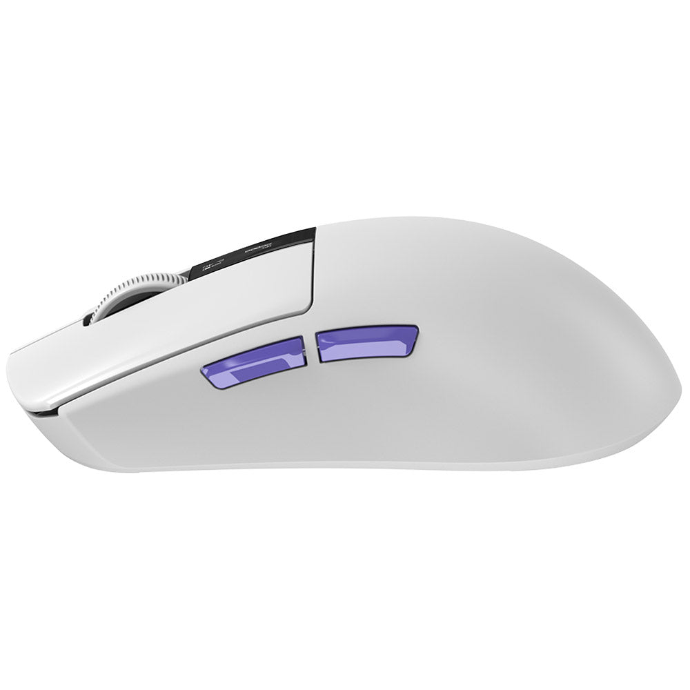 Mysz Gamingowa Bezprzewodowa Proove Jester, 800DPI - 26000DPI, Wyświetlacz OLED, Biała WMJS00022002