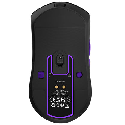 Mysz Gamingowa Bezprzewodowa Proove Jester, 800DPI - 26000DPI, Wyświetlacz OLED, Czarna WMJS00022001