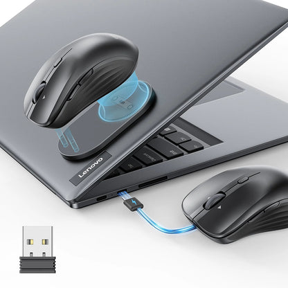 Mysz bezprzewodowa ESR MagMouse, 800DPI - 4800DPI, Szara