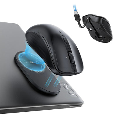 Mysz bezprzewodowa ESR MagMouse, 800DPI - 4800DPI, BT / Wi-Fi, Czarny