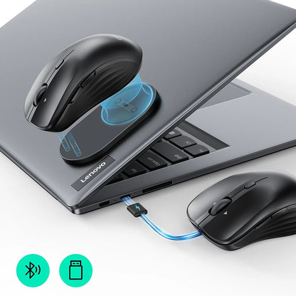 Mysz bezprzewodowa ESR MagMouse, 800DPI - 4800DPI, BT / Wi-Fi, Czarny