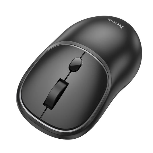 Mysz bezprzewodowa HOCO GM25, 1600DPI, BT / Wi-Fi, Czarna