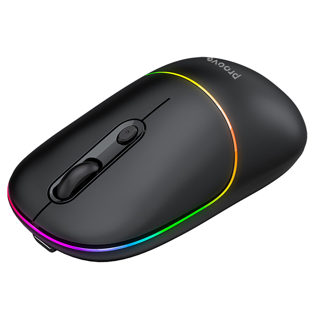 Mysz bezprzewodowa Proove Blink, RGB, 800DPI - 1600DPI, BT / Wi-Fi, Czarna WMBL00002001