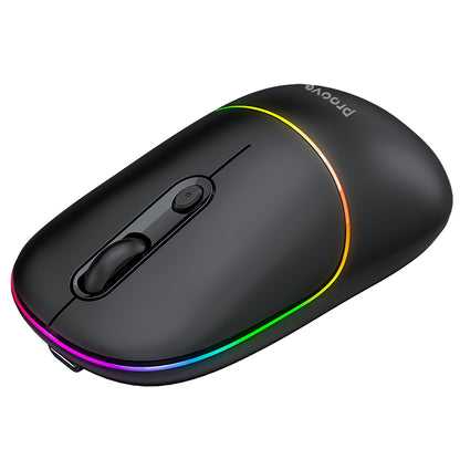 Mysz bezprzewodowa Proove Blink, RGB, 800DPI - 1600DPI, BT / Wi-Fi, Czarna WMBL00002001