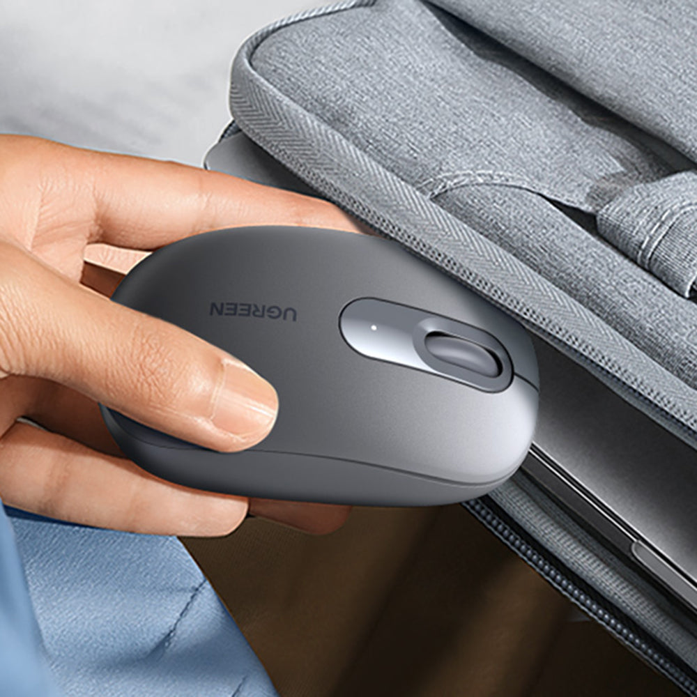 Mysz Bezprzewodowa UGREEN MU105, 2400DPI, Szara