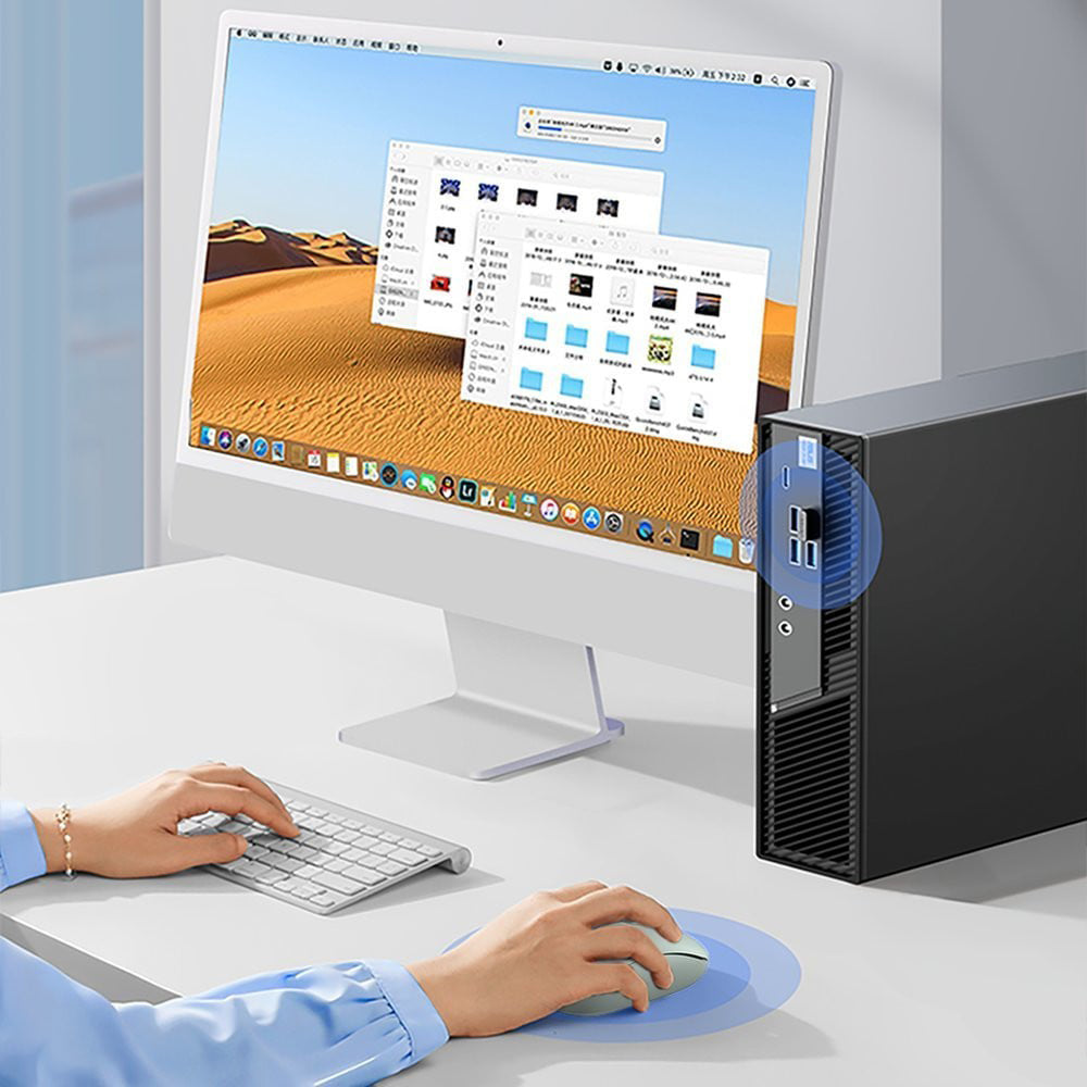 Mysz Bezprzewodowa UGREEN MU105, 2400DPI, Zielona