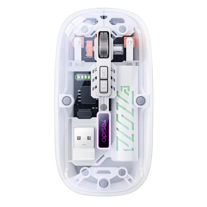 Mysz bezprzewodowa Yesido KB29, 800DPI - 1600DPI, BT / Wi-Fi, Biała