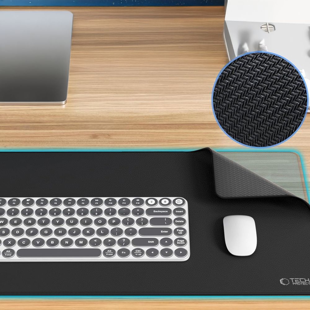 MousePad Tech-Protect A100, 100mm x 500mm, Czarny