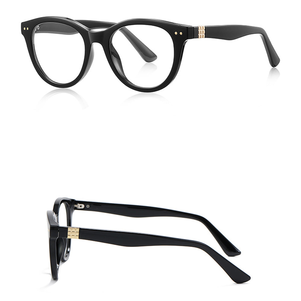 Okulary Komputerowe Męskie Techsuit 2231, Anti-Blue Light, Czarne