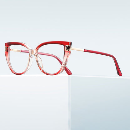 Okulary Komputerowe Damskie Techsuit 2259, Anti-Blue Light, Brązowe