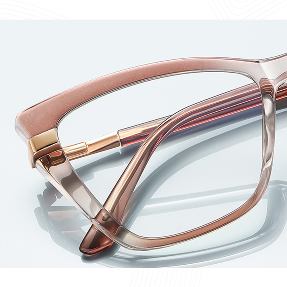 Okulary Komputerowe Damskie Techsuit 2271, Anti-Blue Light, Czarne