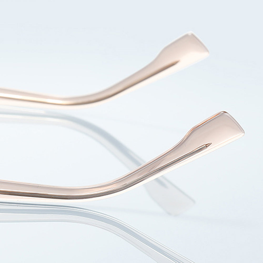 Okulary Komputerowe Damskie Techsuit 2279, Anti-Blue Light, Jasnobrązowe