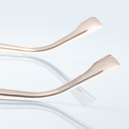 Okulary Komputerowe Damskie Techsuit 2279, Anti-Blue Light, Jasnobrązowe