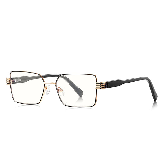 Okulary Komputerowe Damskie Techsuit 3160, Anti-Blue Light, Czarne