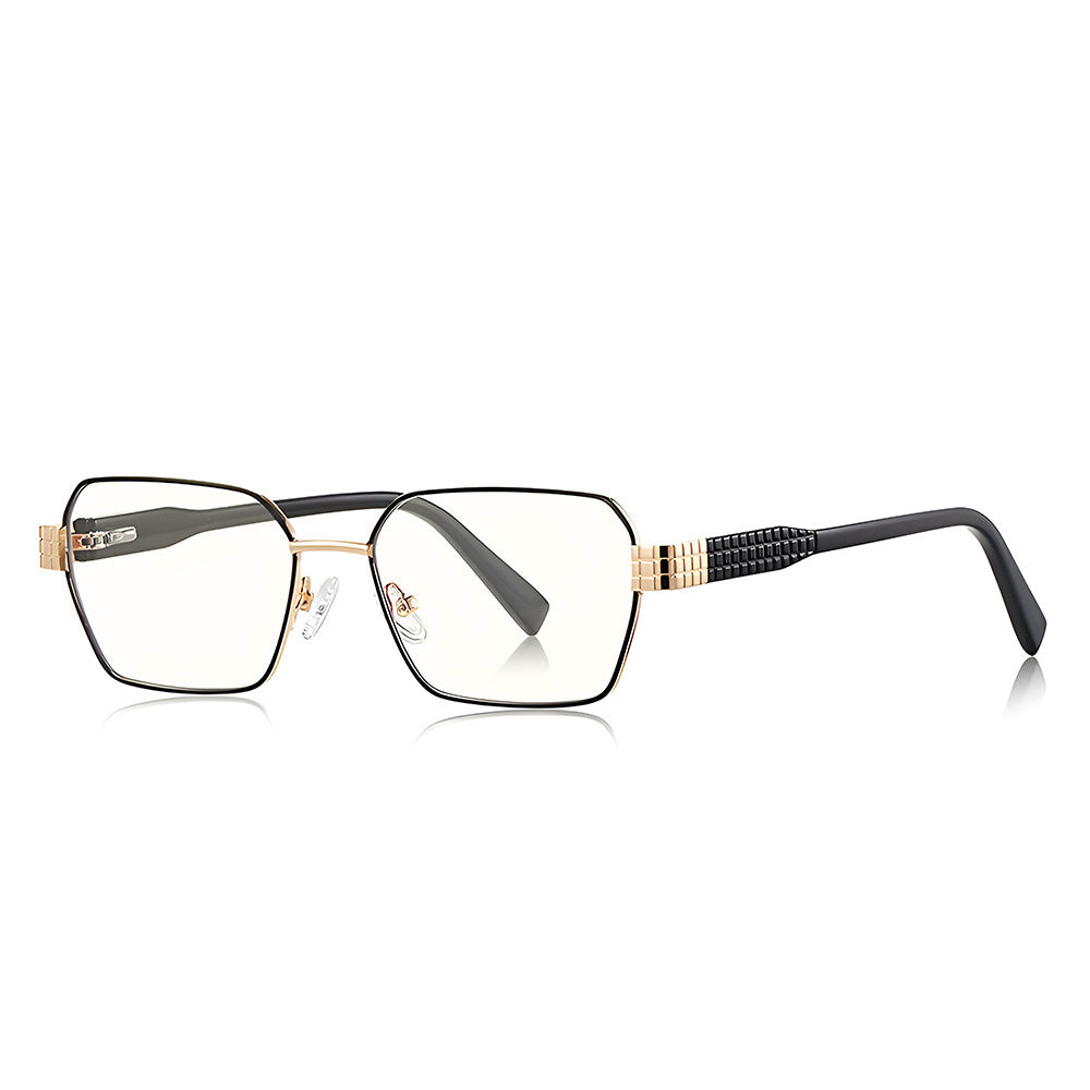 Okulary Komputerowe Damskie Techsuit 3161, Anti-Blue Light, Czarne