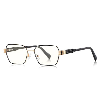 Okulary Komputerowe Damskie Techsuit 3161, Anti-Blue Light, Czarne