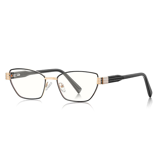 Okulary Komputerowe Damskie Techsuit 3162, Anti-Blue Light, Czarne