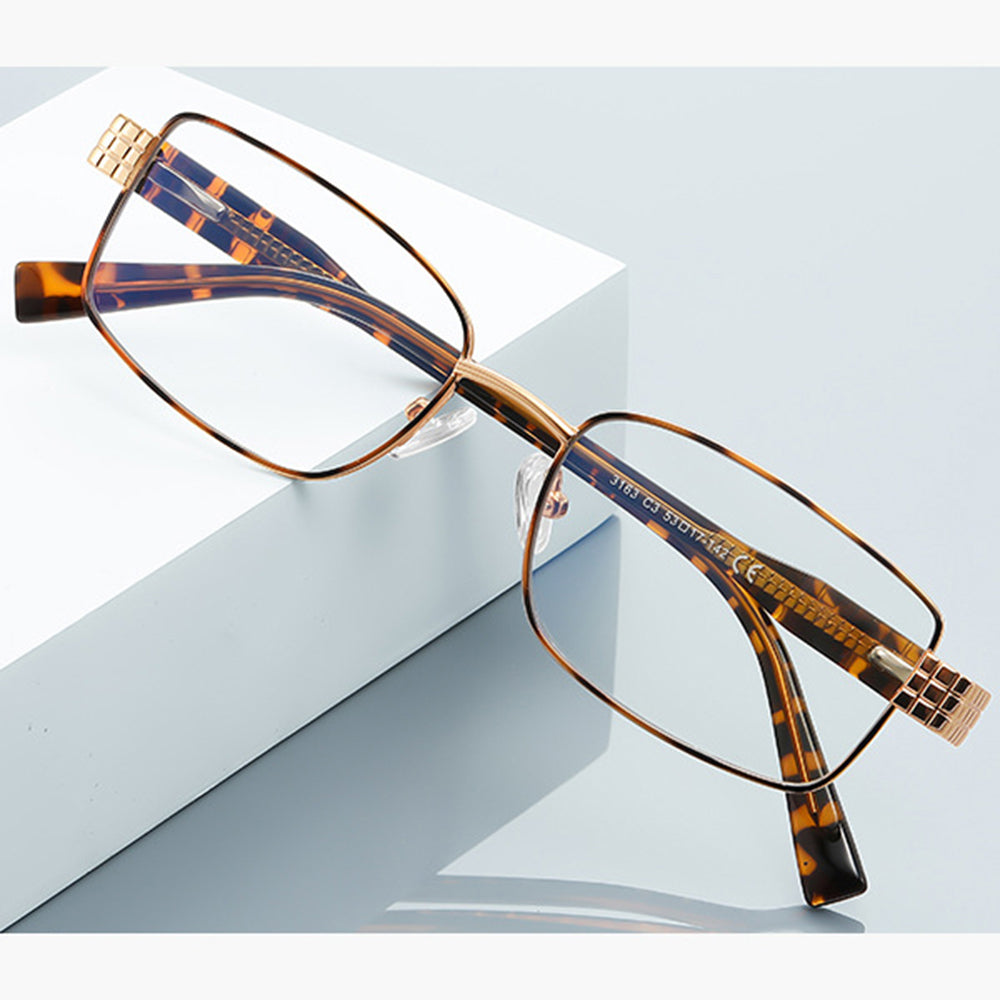 Techsuit 3163 Women's Computer Glasses, Anti-Blue Light, Black