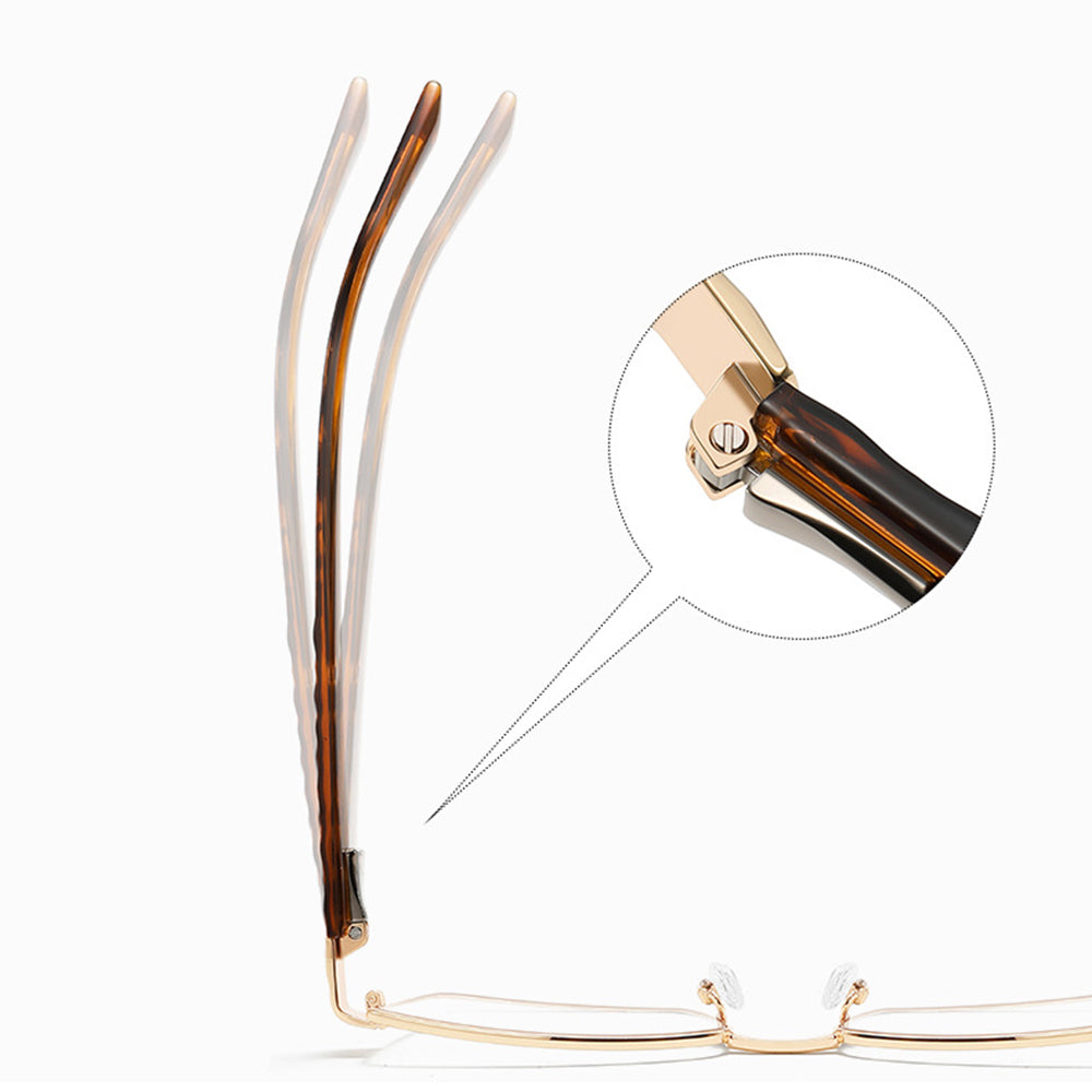 Okulary Komputerowe Damskie Techsuit 3171, Anti-Blue Light, Czarne