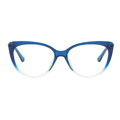 Okulary do komputera damskie Techsuit F5018-C8, antyniebieskie, niebieskie
