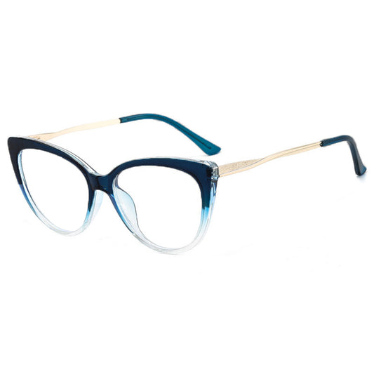 Okulary do komputera damskie Techsuit F5018-C8, antyniebieskie, niebieskie
