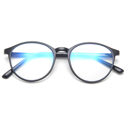 Okulary do komputera damskie Techsuit F8551-C2, antyniebieskie, czarne