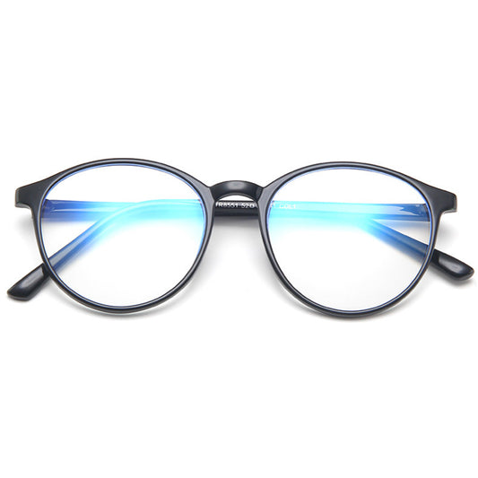 Okulary do komputera damskie Techsuit F8551-C2, antyniebieskie, czarne